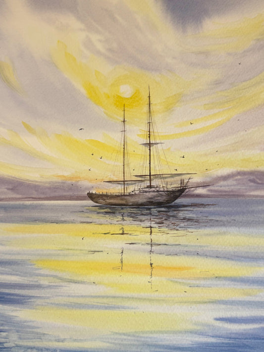 “The Silent Voyage” — Tatiana Mereacre (2024)