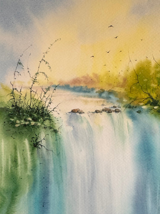 “Ethereal Cascade” — Tatiana Mereacre (2024)