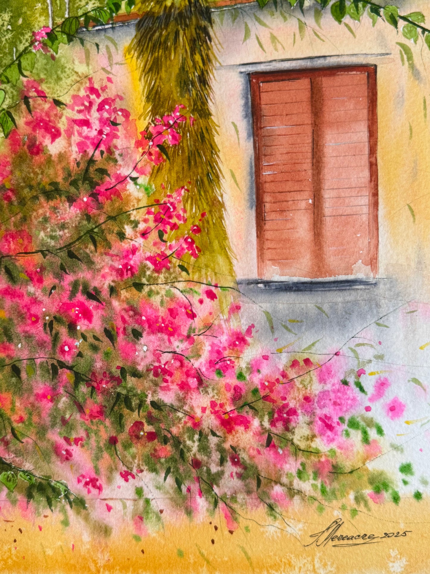 "Mediterranean Bloom" — Tatiana Mereacre (2025)