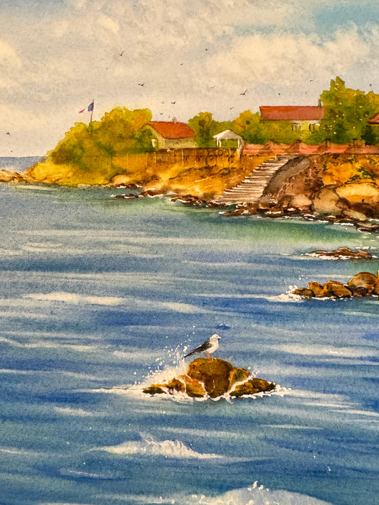 "Les Calanques d’Anthéor" — Tatiana Mereacre (2025)