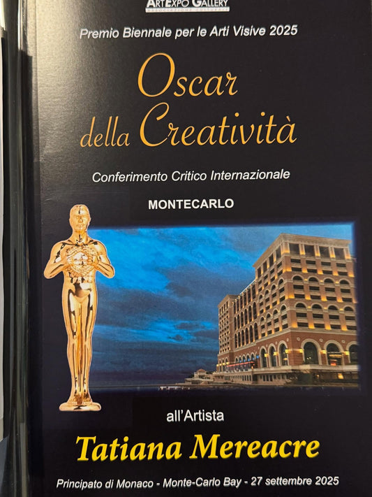 🏆 “Oscar of Creativity” – Monte-Carlo, Principality of Monaco