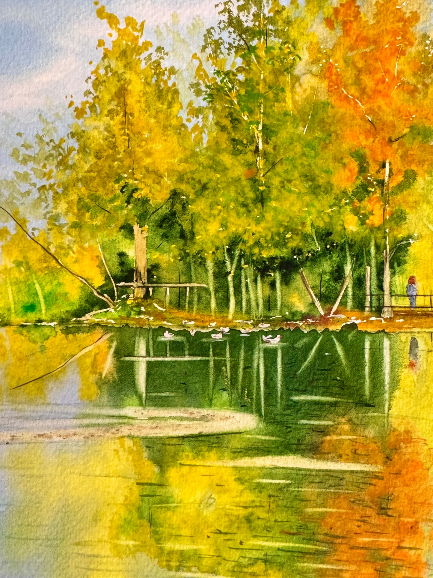 "Autumn in Milan II” — Tatiana Mereacre (2025)