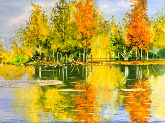 "Autumn in Milan II” — Tatiana Mereacre (2025)