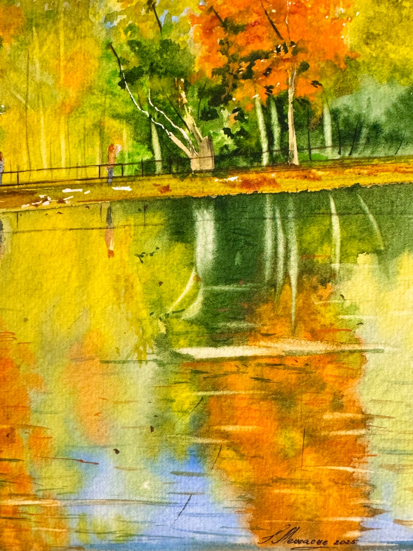 "Autumn in Milan II” — Tatiana Mereacre (2025)