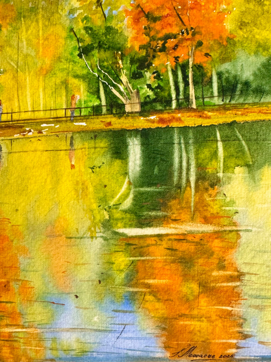 "Autumn in Milan II” — Tatiana Mereacre (2025)