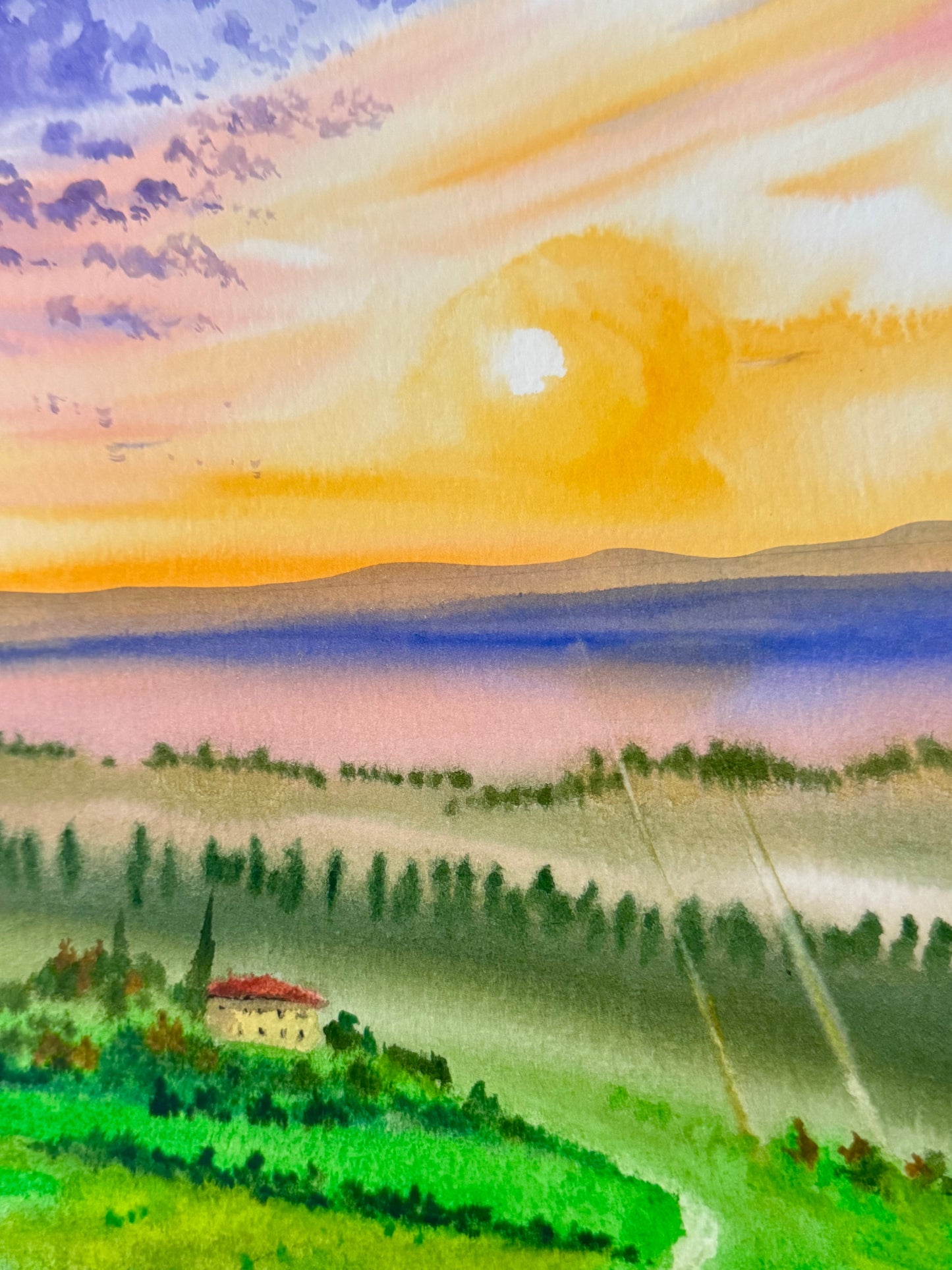 “The Tuscan Path” — Tatiana Mereacre (2025)