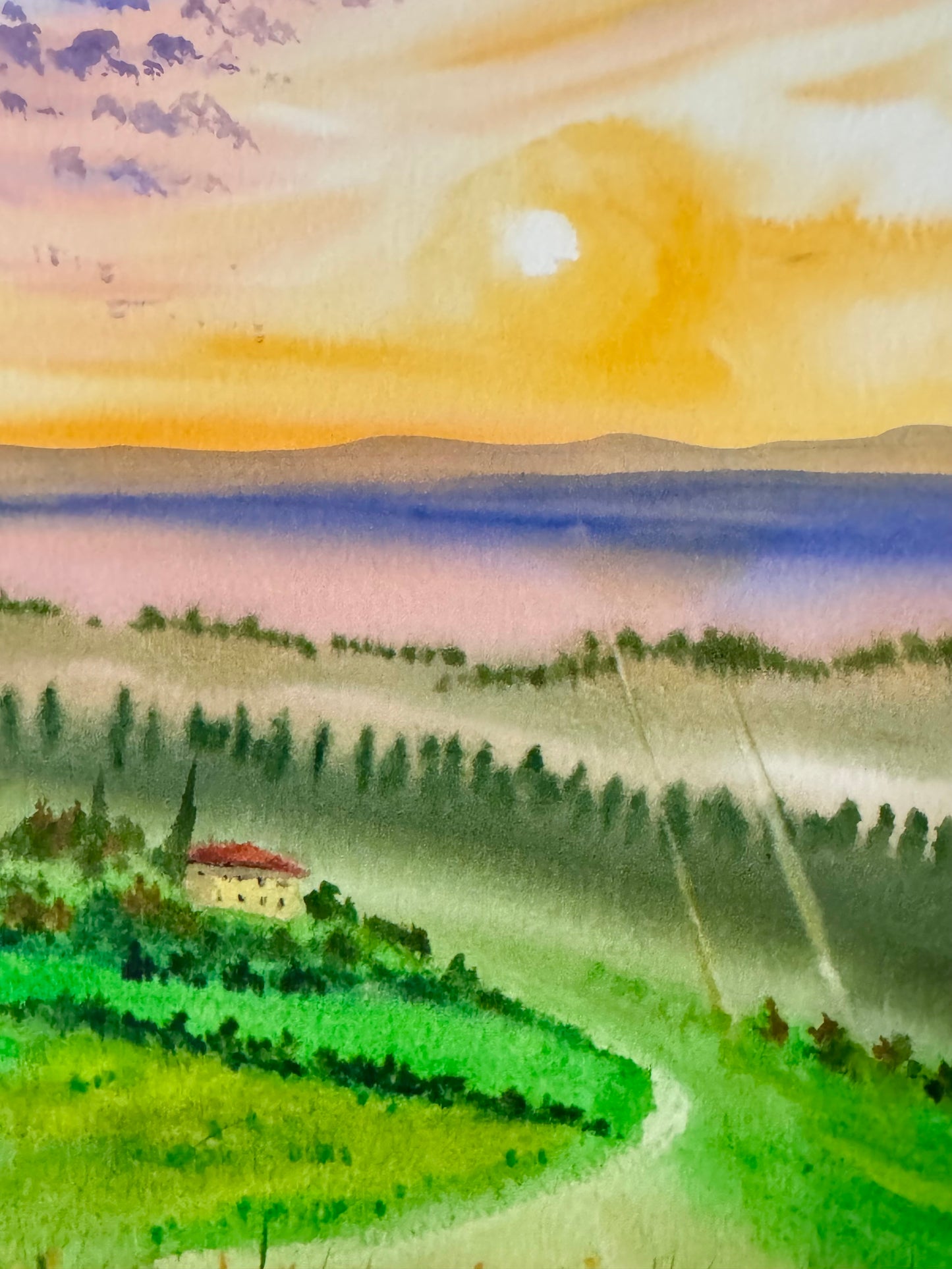 “The Tuscan Path” — Tatiana Mereacre (2025)