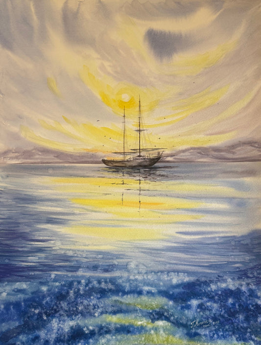 “The Silent Voyage” — Tatiana Mereacre (2024)