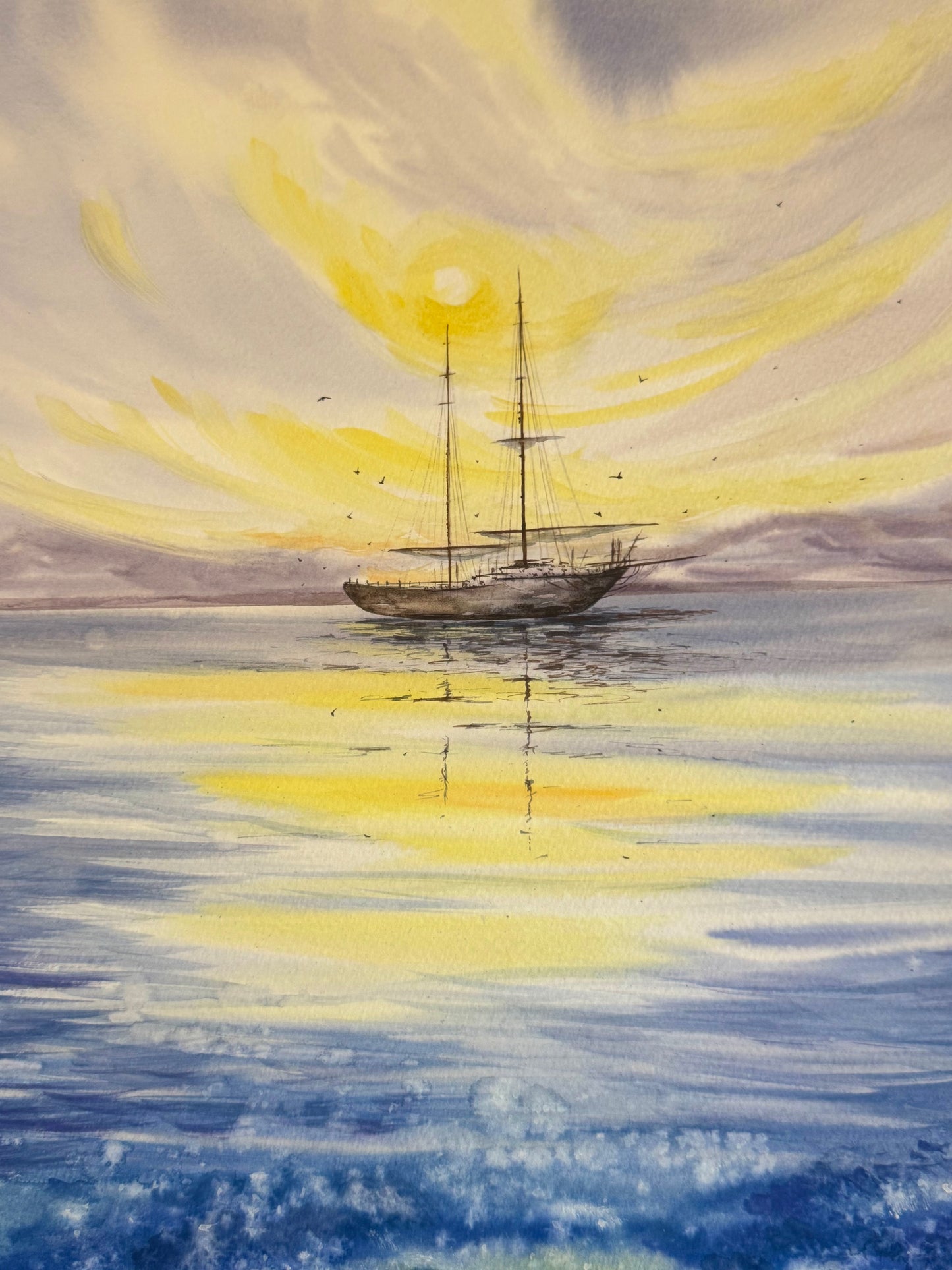 “The Silent Voyage” — Tatiana Mereacre (2024)