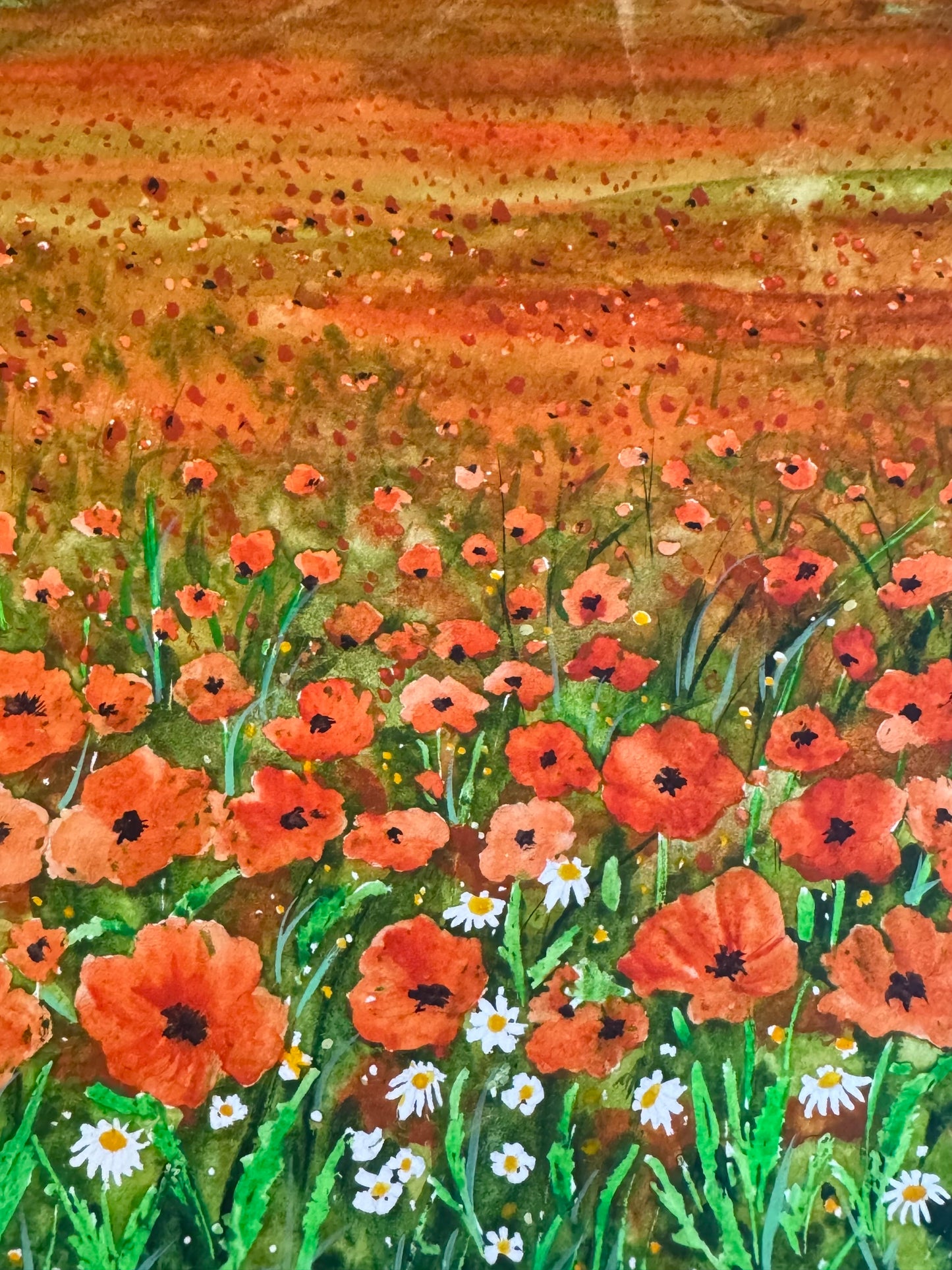 “Crimson Horizon” — Tatiana Mereacre (2024)