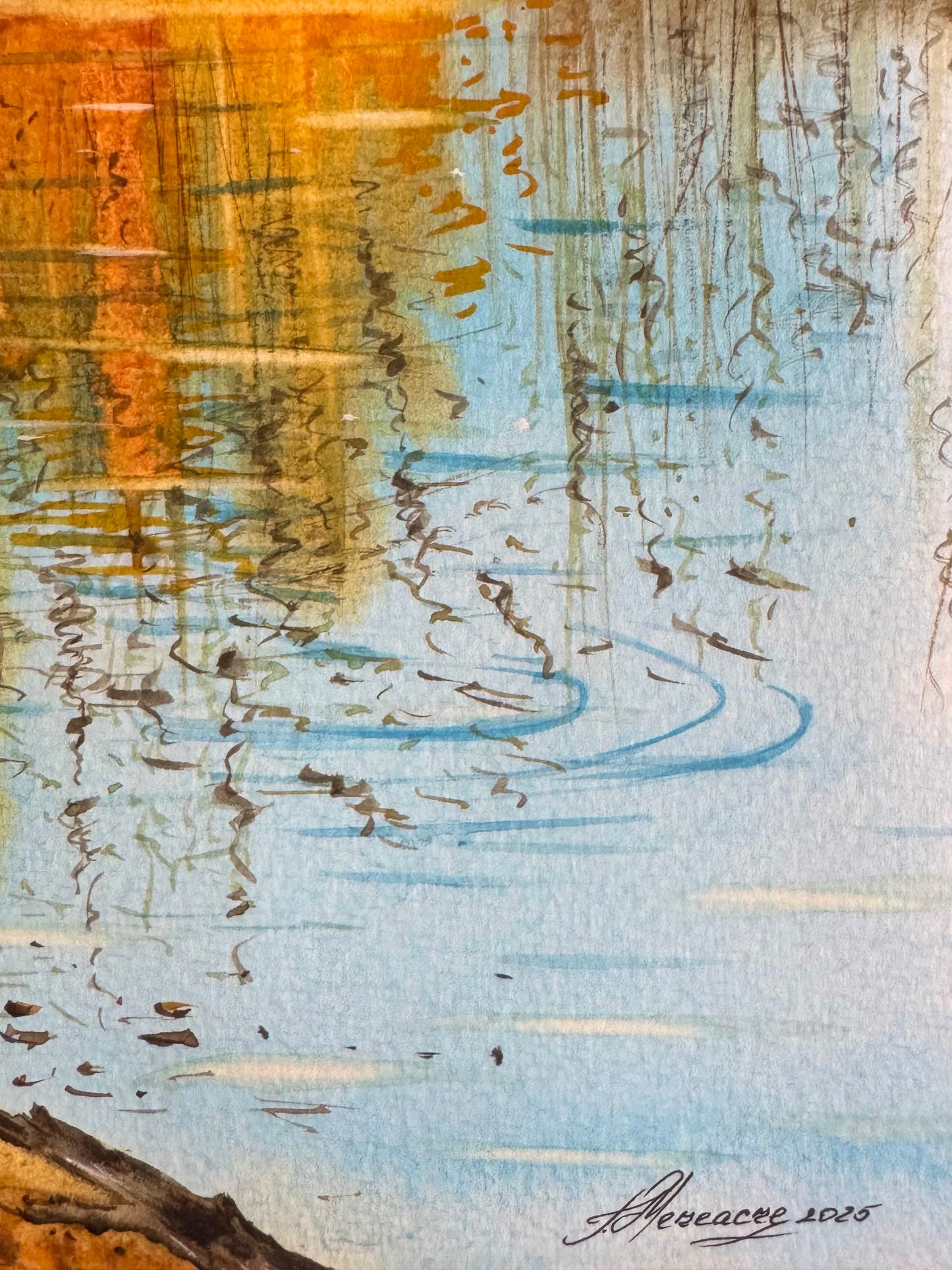 “Echoes of October” — Tatiana Mereacre (2025)