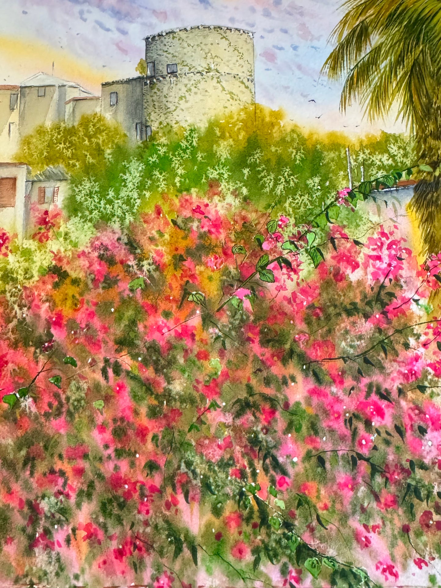 "Mediterranean Bloom" — Tatiana Mereacre (2025)