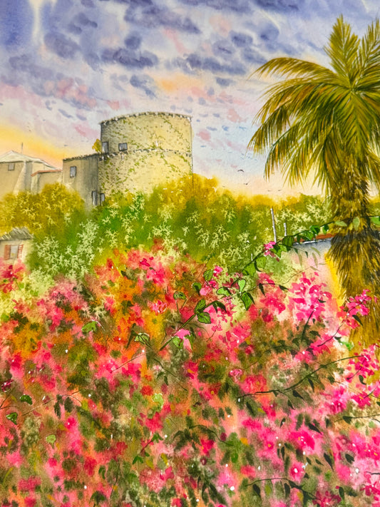 "Mediterranean Bloom" — Tatiana Mereacre (2025)