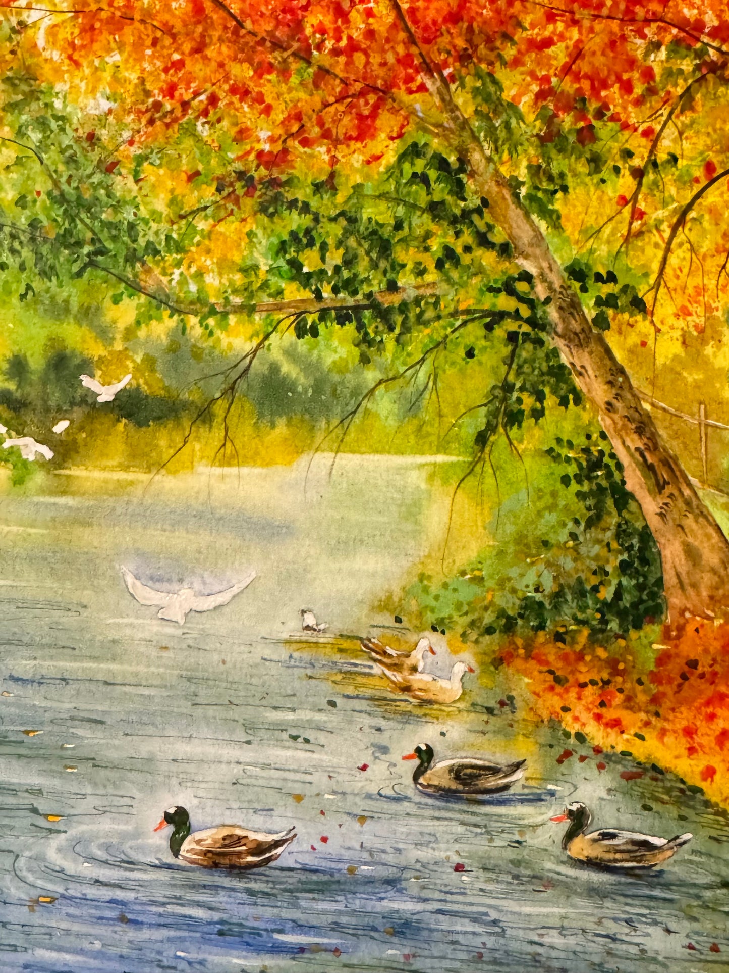 "Autumn Serenity" — Tatiana Mereacre (2025)