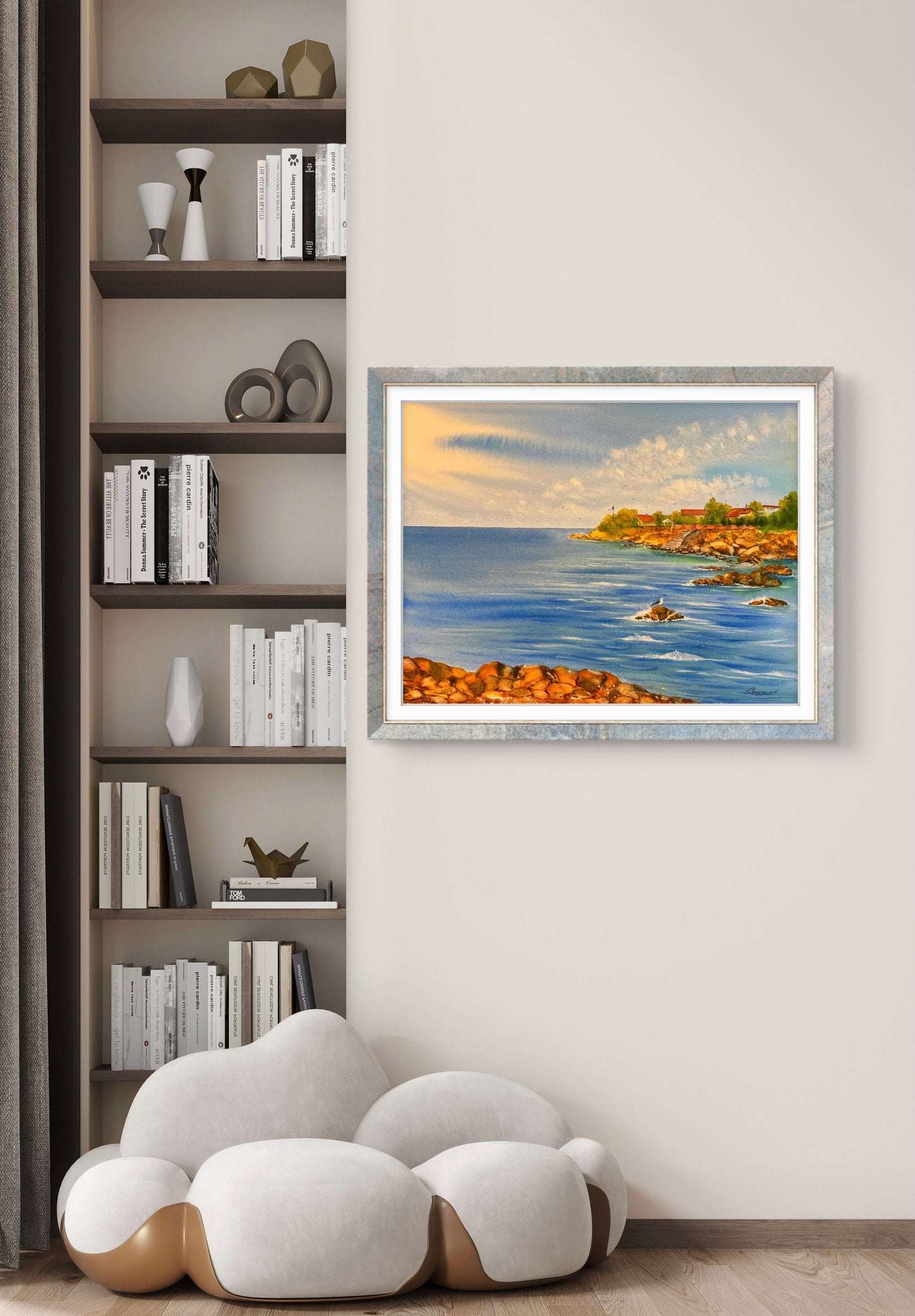 "Les Calanques d’Anthéor" — Tatiana Mereacre (2025)