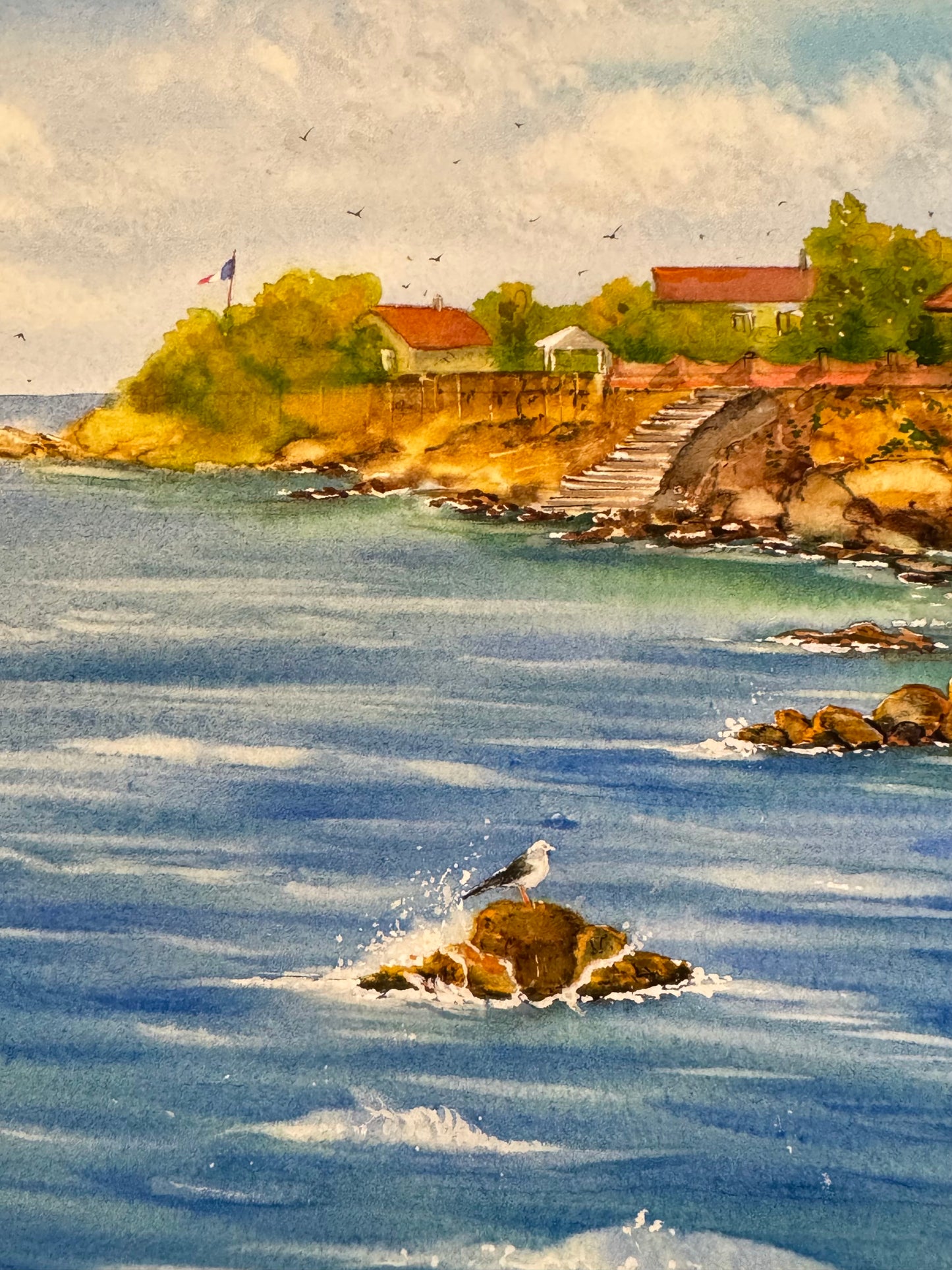 "Les Calanques d’Anthéor" — Tatiana Mereacre (2025)