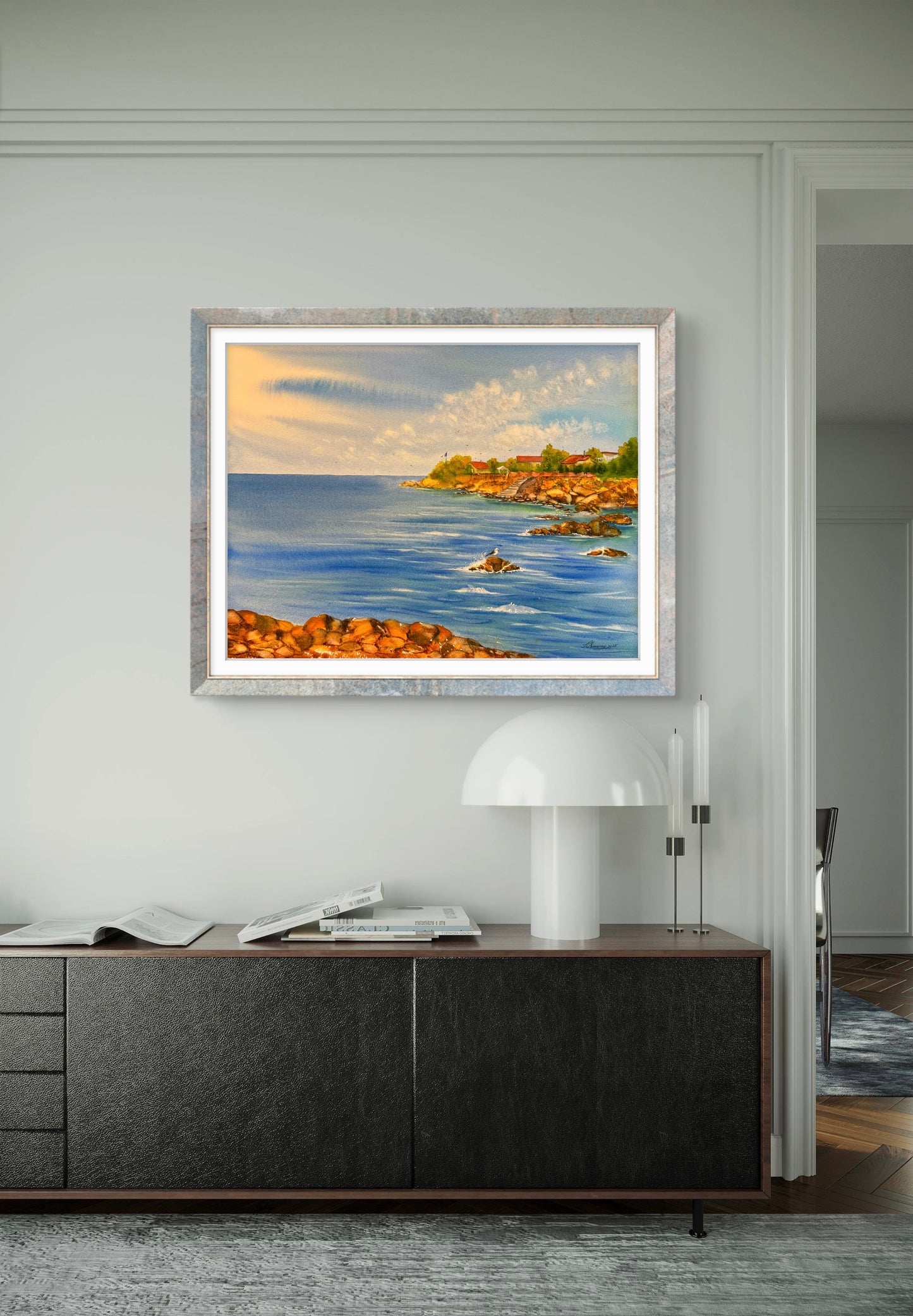 "Les Calanques d’Anthéor" — Tatiana Mereacre (2025)