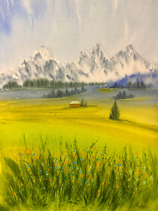 "Echoes of the Dolomites" — Tatiana Mereacre (2025)