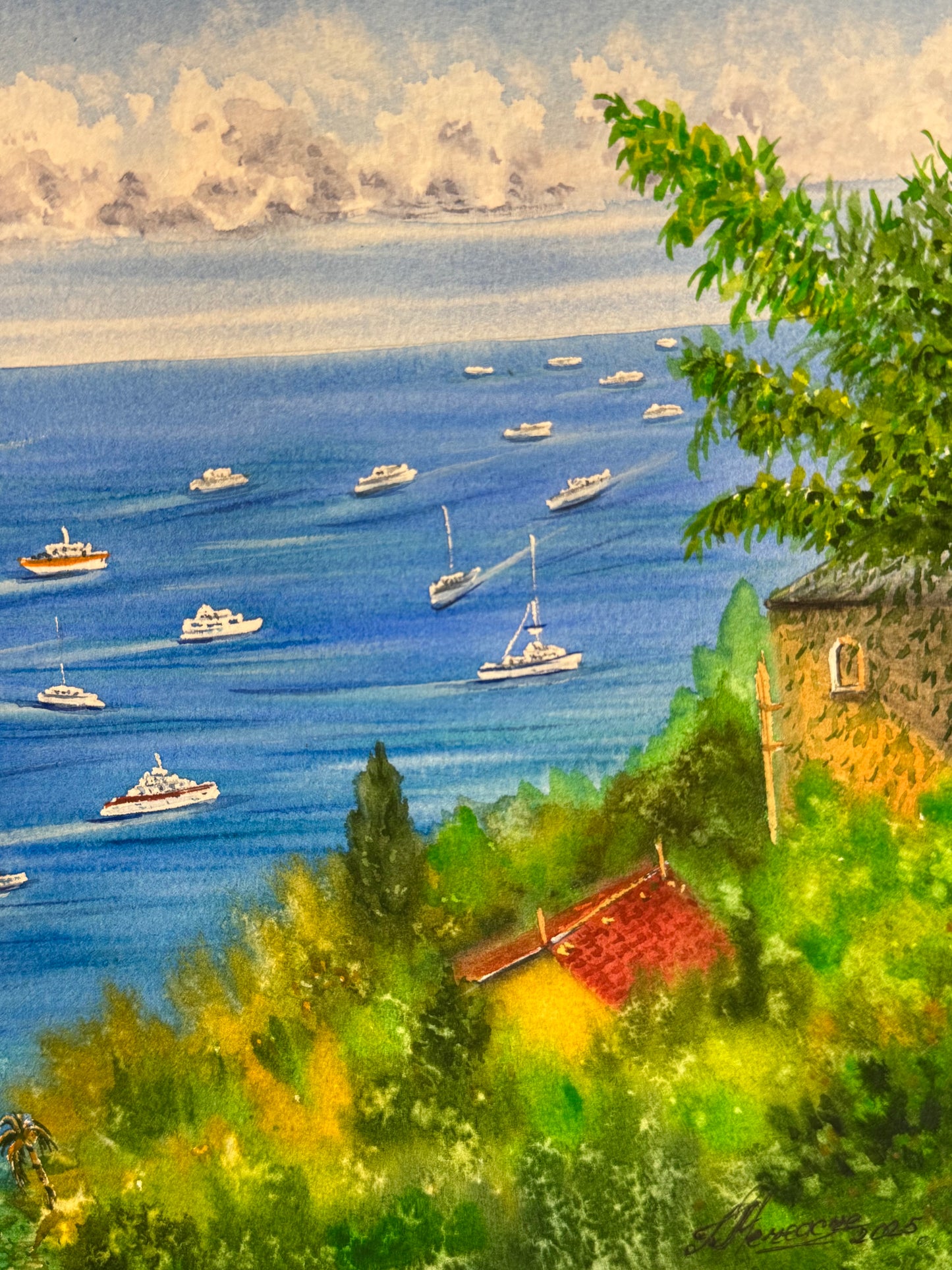 “Roquebrune Vieux Village" Tatiana Mereacre (2025)