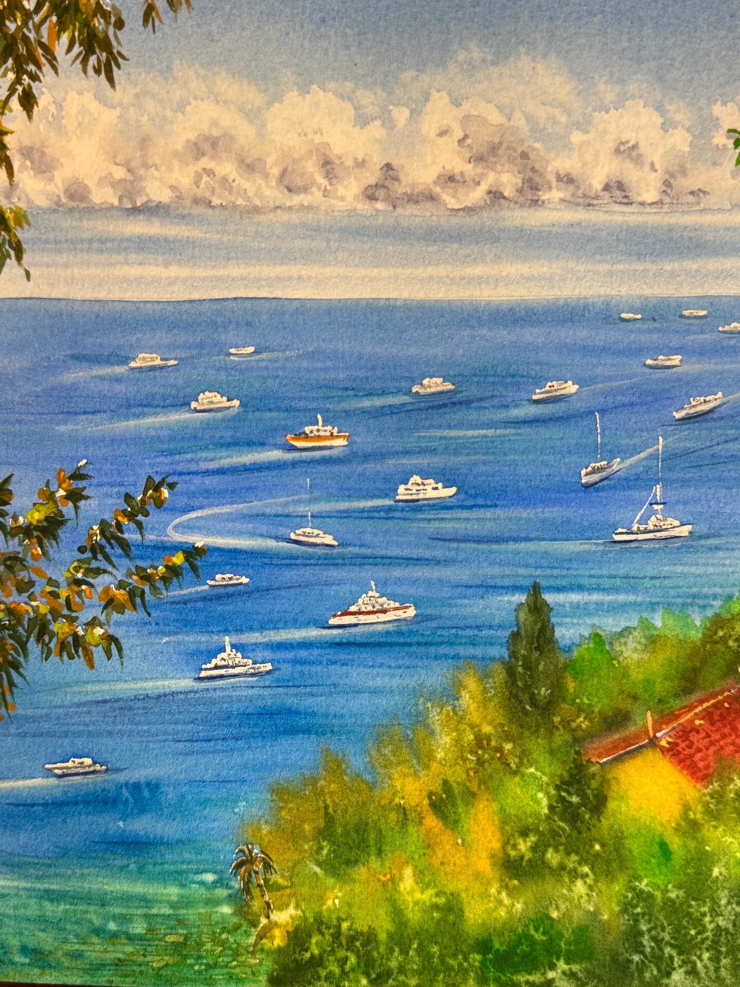 “Roquebrune Vieux Village" Tatiana Mereacre (2025)