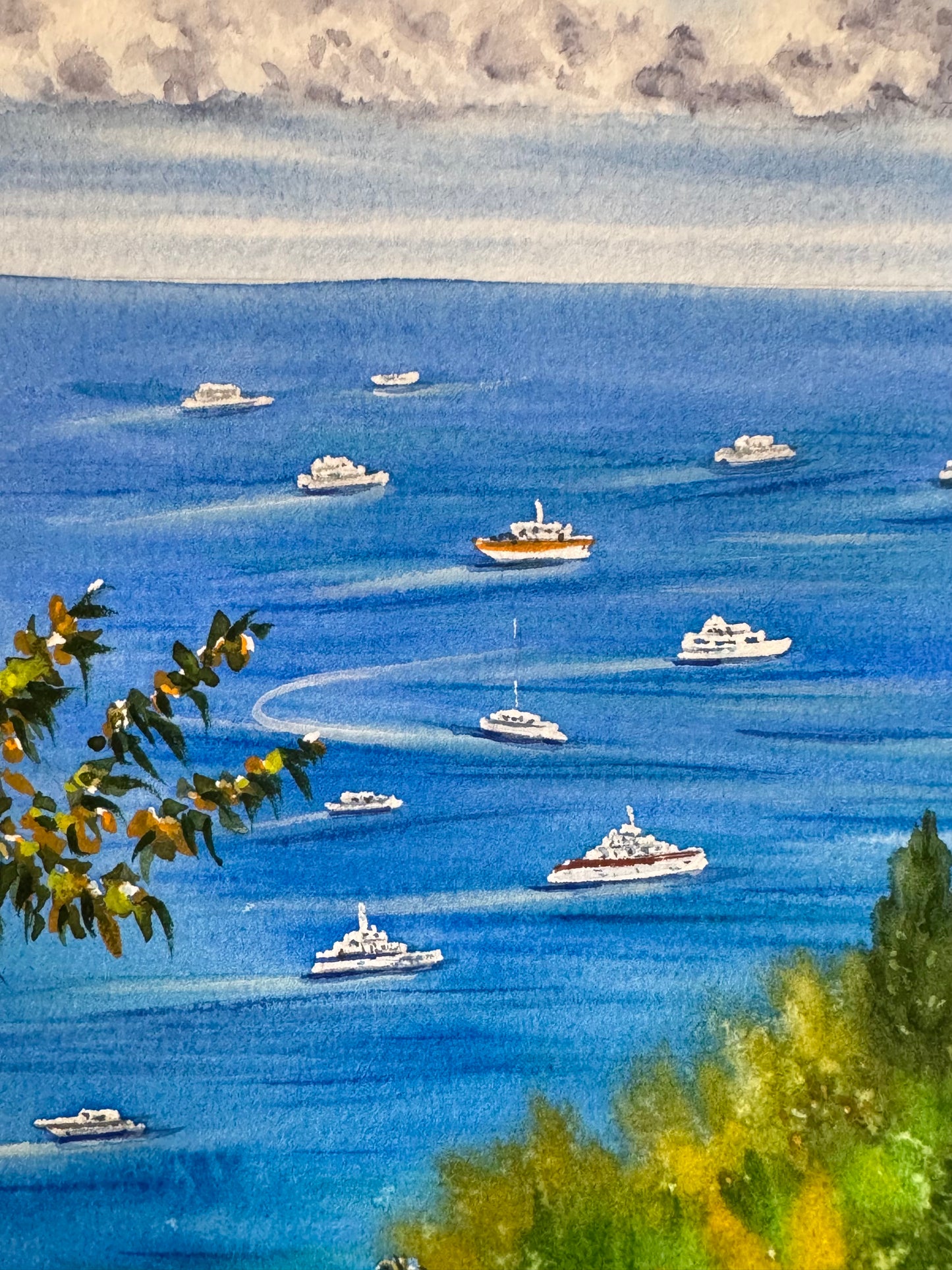 “Roquebrune Vieux Village" Tatiana Mereacre (2025)