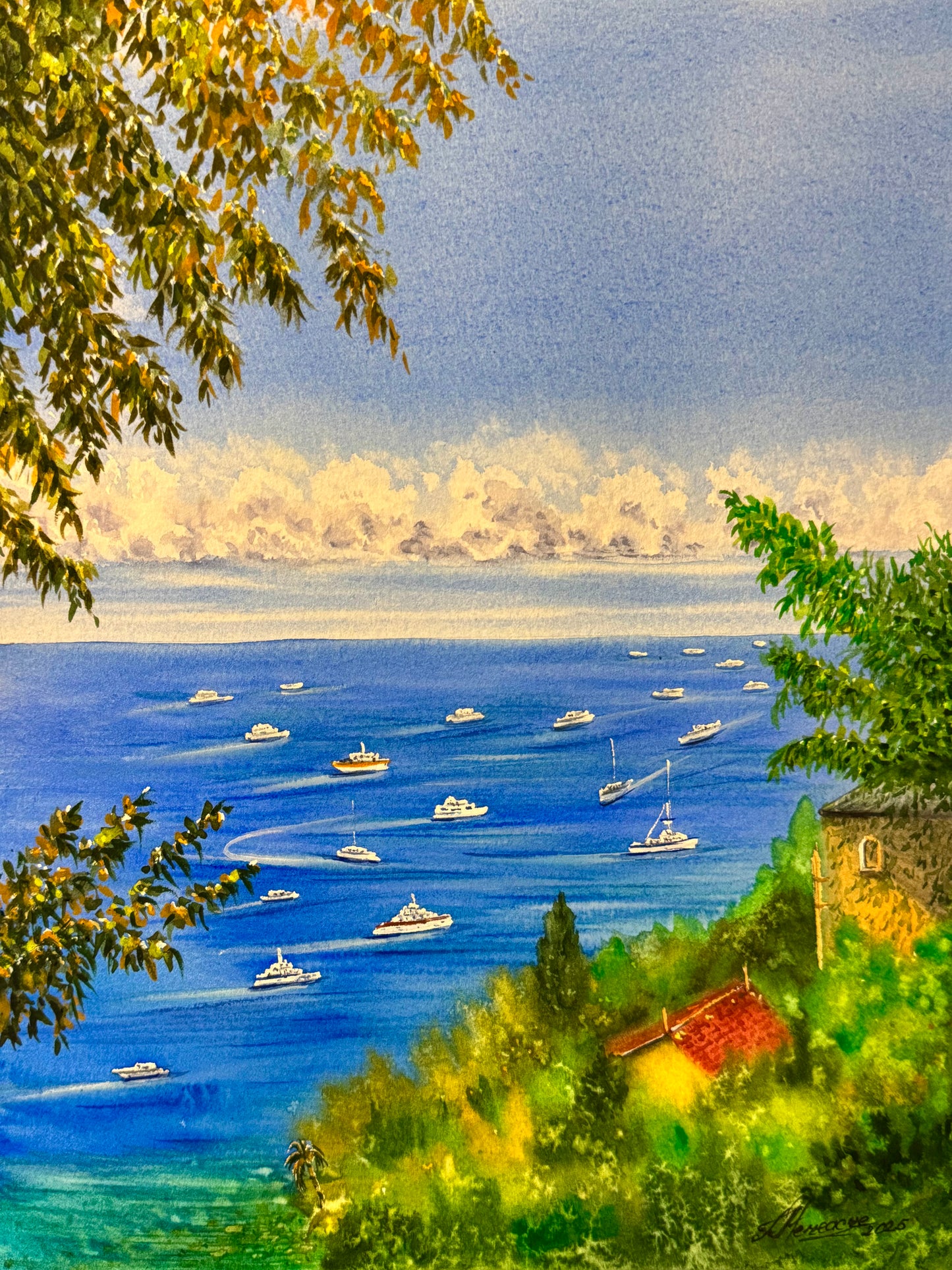 “Roquebrune Vieux Village" Tatiana Mereacre (2025)