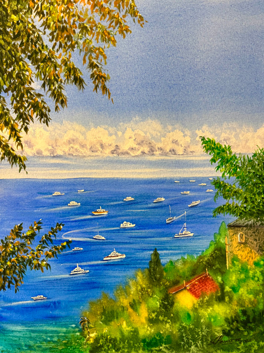 “Roquebrune Vieux Village" Tatiana Mereacre (2025)